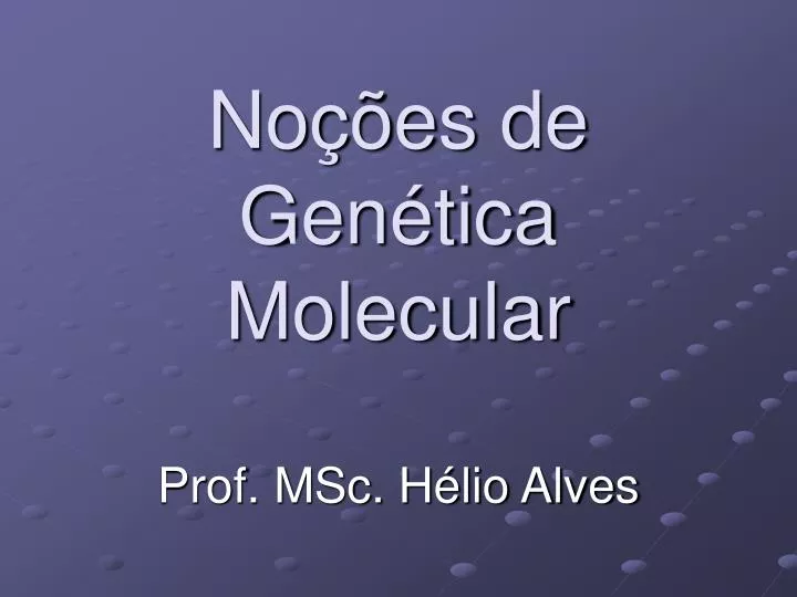 prof msc h lio alves