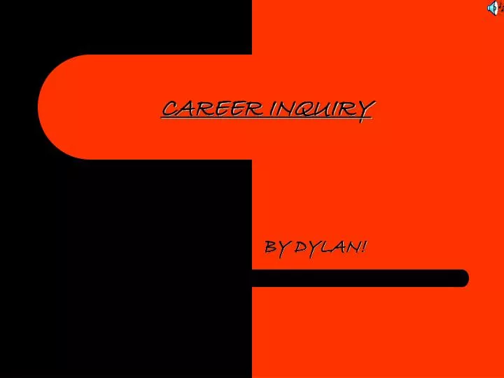 career inquiry