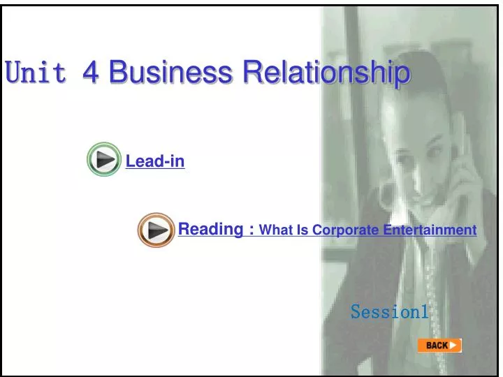 unit 4 business relationship