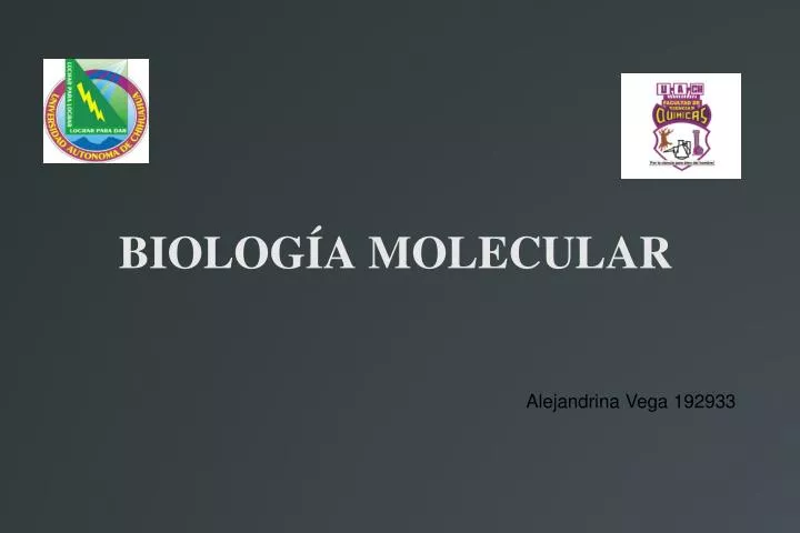 biolog a molecular