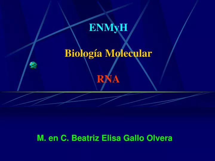 enmyh biolog a molecular rna