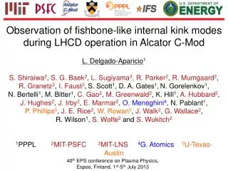 Observation of fishbone-like internal kink modes during LHCD operation in Alcator C-Mod