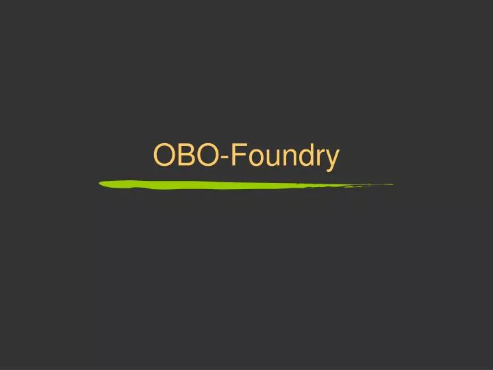 obo foundry