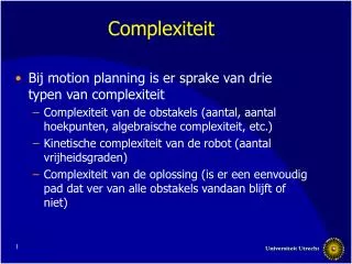 complexiteit