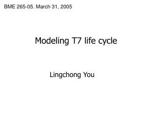 Lingchong You