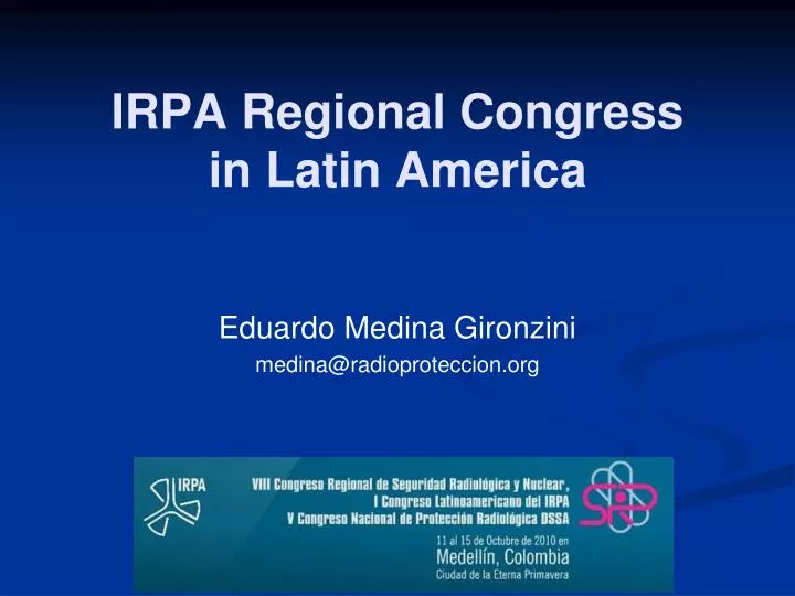 irpa regional congress in latin america