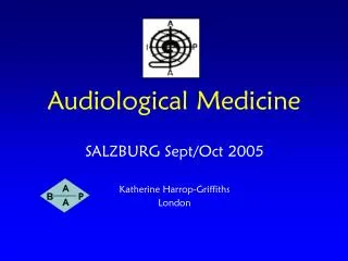 Audiological Medicine