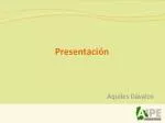 Presentación - slide 1