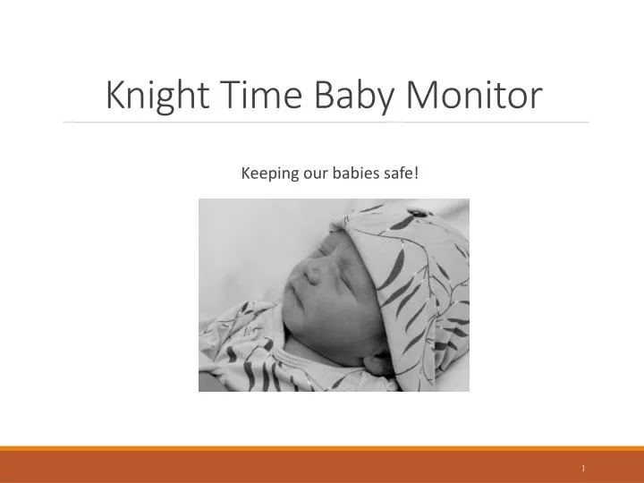 knight time baby monitor