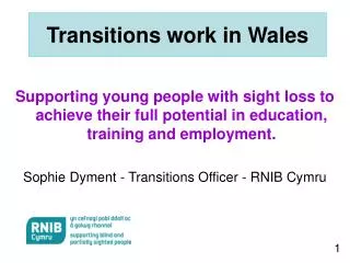 Transitions work in Wales