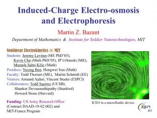 Induced-Charge Electro-osmosis and Electrophoresis