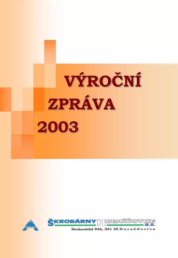 v ro n zpr va 2003