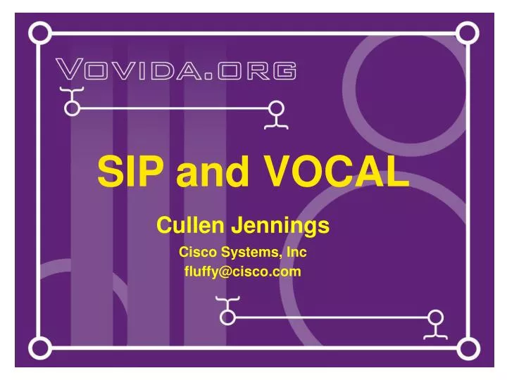 sip and vocal