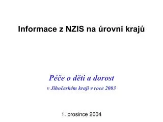 informace z nzis na rovni kraj