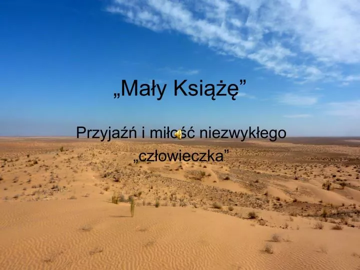 PPT - „Mały Książę” PowerPoint Presentation, Free Download - ID:4809679