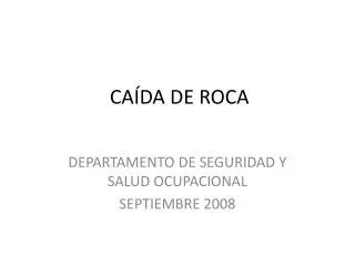 ca da de roca