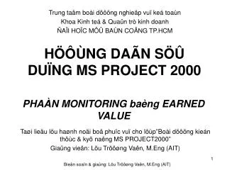 h ng da n s du ng ms project 2000