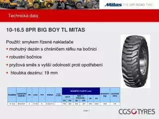 technick data