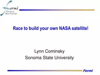 Race to build your own NASA satellite!