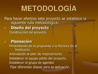 metodolog a