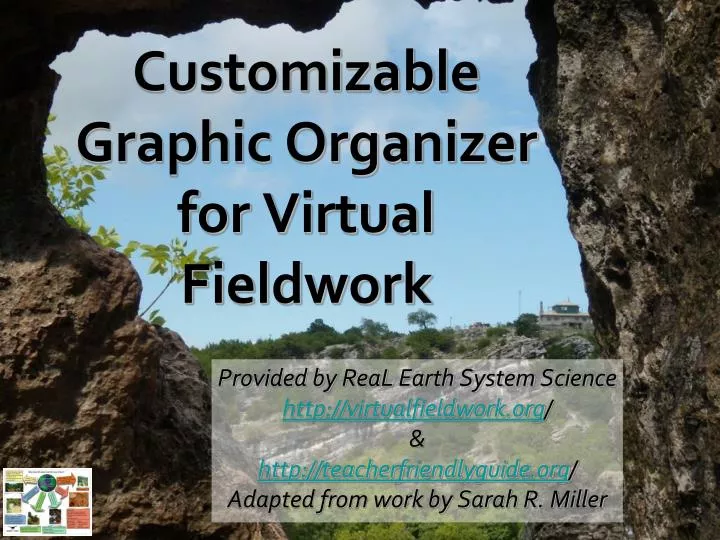 customizable graphic organizer for virtual fieldwork