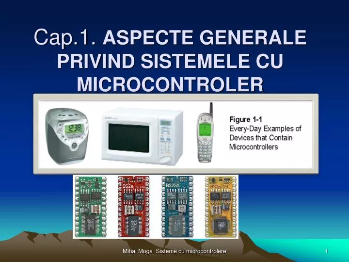 cap 1 aspecte generale privind sistemele cu microcontroler