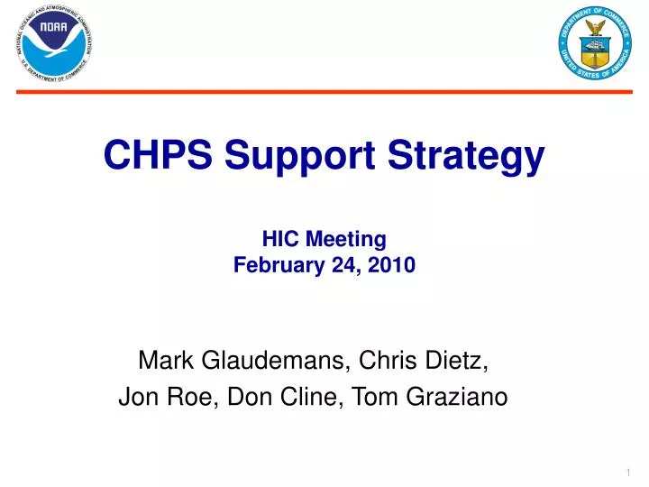 chps support strategy hic meeting february 24 2010
