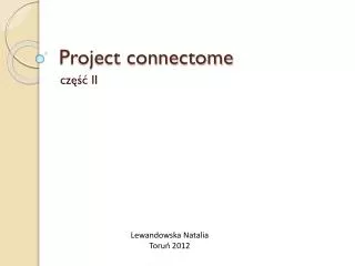 project connectome