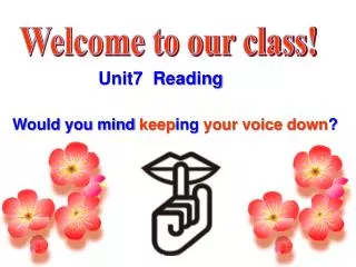 Unit7 Reading