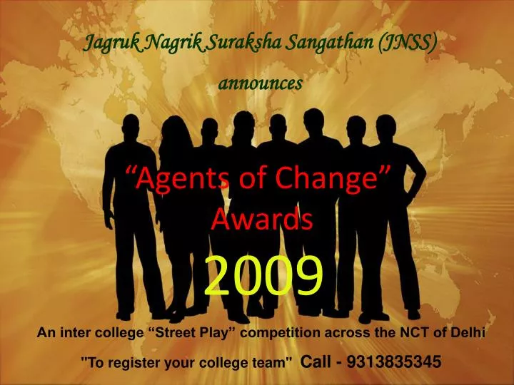 agents of change awards