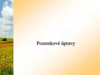 pozemkov pravy
