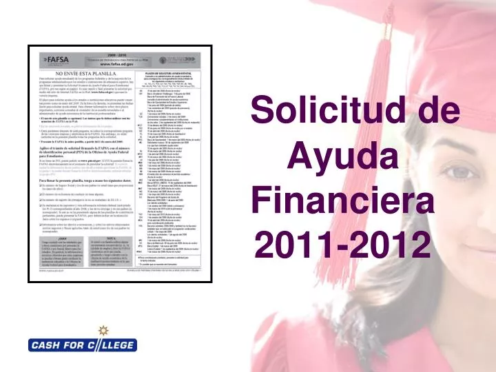 solicitud de ayuda financiera 2011 2012
