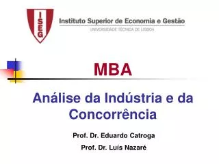 an lise da ind stria e da concorr ncia