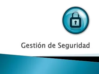 gesti n de seguridad