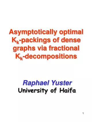 Asymptotically optimal K k -packings of dense graphs via fractional K k -decompositions