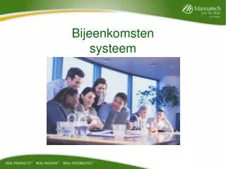 bijeenkomsten systeem