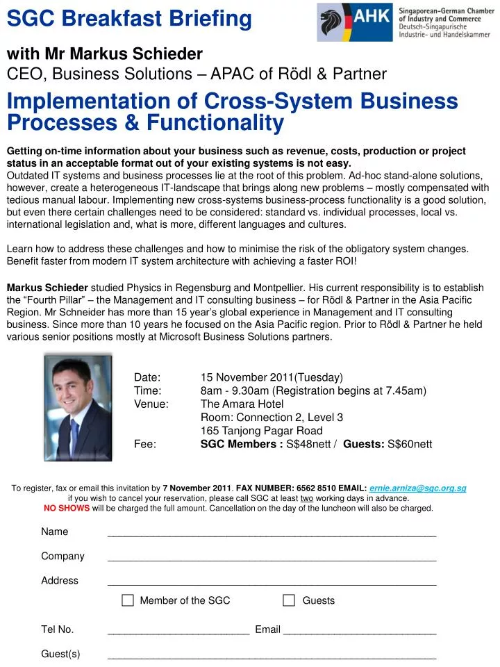 implementation of cross system business processes functionality