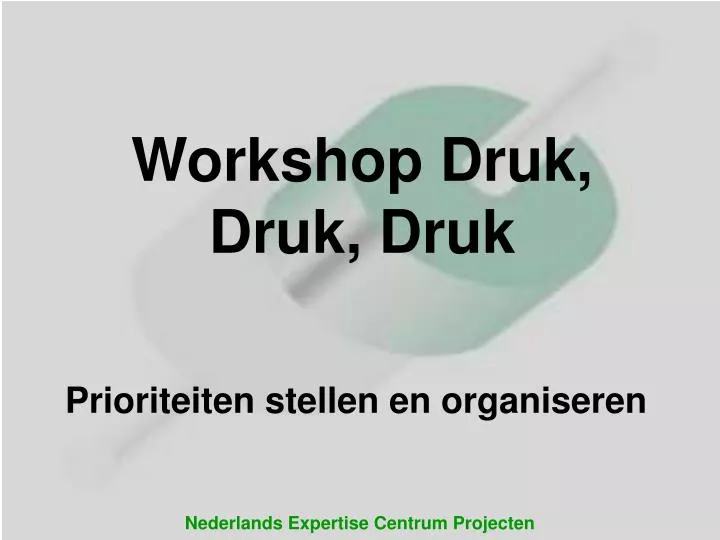 workshop druk druk druk