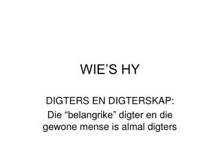 wie s hy