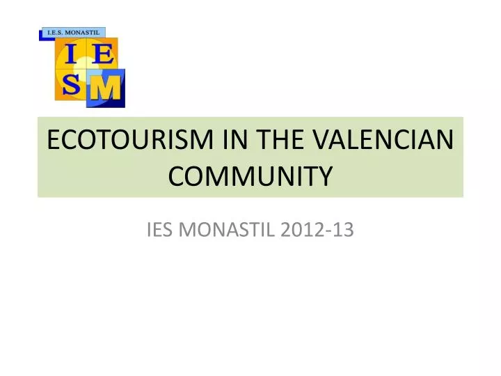 ecotourism in the valencian community