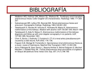 bibliograf a
