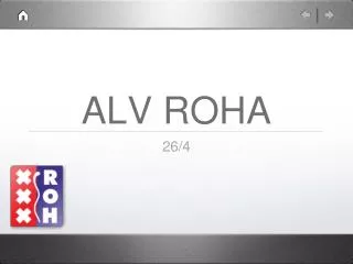 alv roha