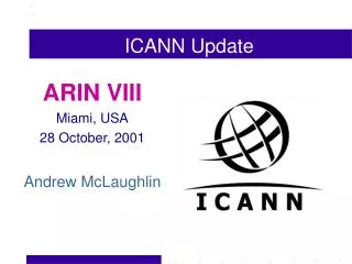 ICANN Update