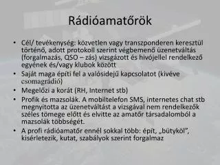 r di amat r k