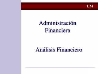 administraci n financiera