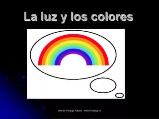 la luz y los colores