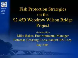Woodrow Wilson Bridge Project