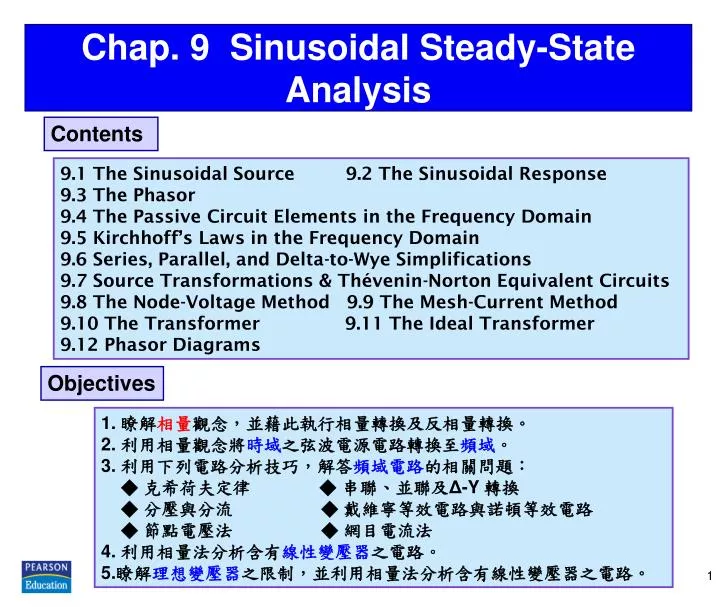 chap 9 sinusoidal steady state analysis