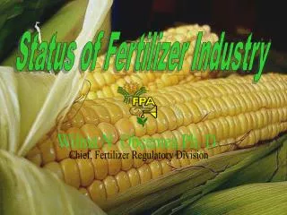 Status of Fertilizer Industry