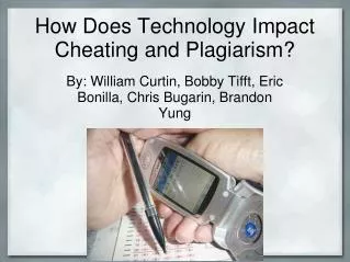 How Does Technology Impact Cheating and Plagiarism?